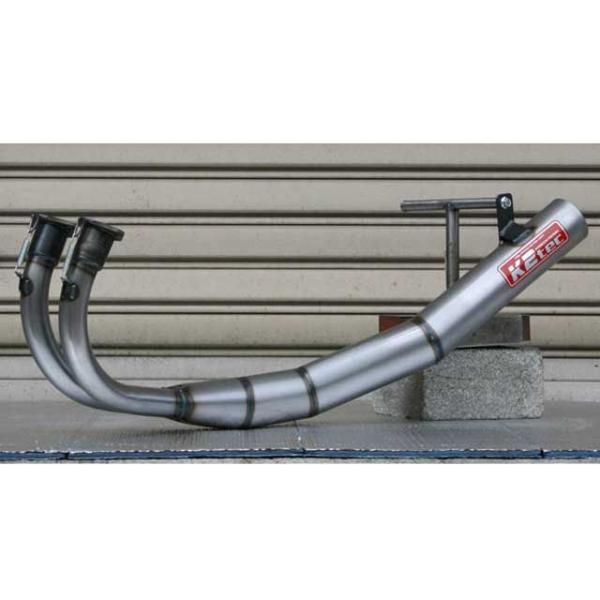 RZ250 ストレートチャンバー K2-tec RZ250 RZ350 チャンバー本体 RZ ストレート集合クリアー 仕様