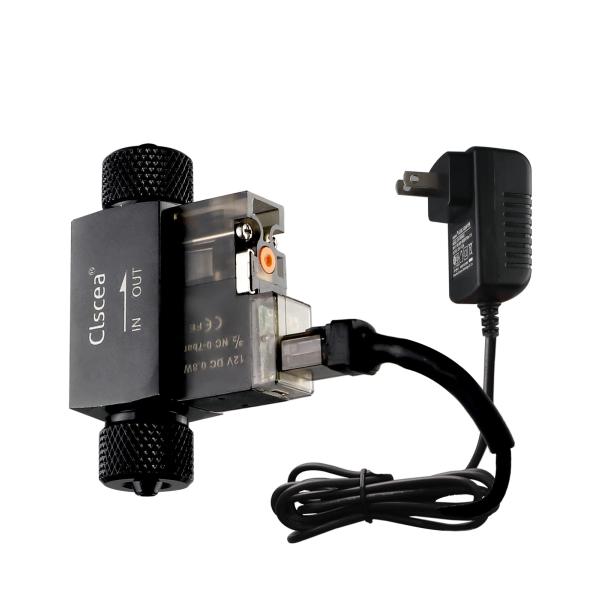 Clscea クレシー AC120-JP 水槽水草用 小型電磁弁 アクアリウム CO2用電磁弁 水