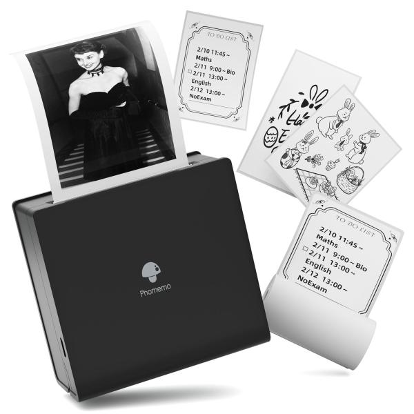 Phomemo M02 スマホ対応 ミニプリター サーマルプリンター モバイル