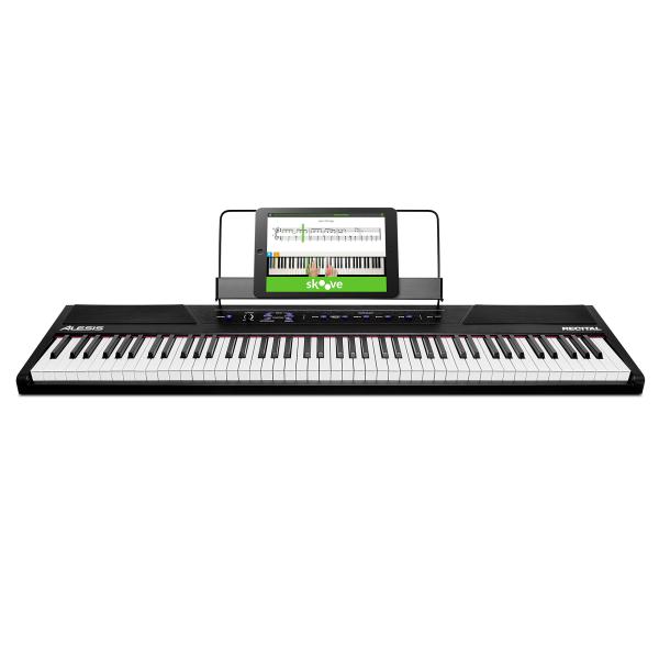 Alesis Recital 88鍵 電子ピアノ スタンド付き Amazon.com: Alesis Recital | 88 Key Beginner Digital Piano