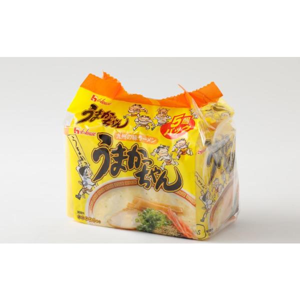 他サイト： ハウス食品 とんこつ 九州の味ラーメン うまかっちゃん 5食パック×6個入の商品画像