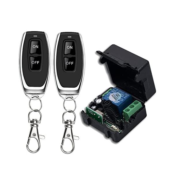 DC 12V 315Mhz ユニバーサルワイヤレスリモートコントロールスイッチ 12V 1CHリ