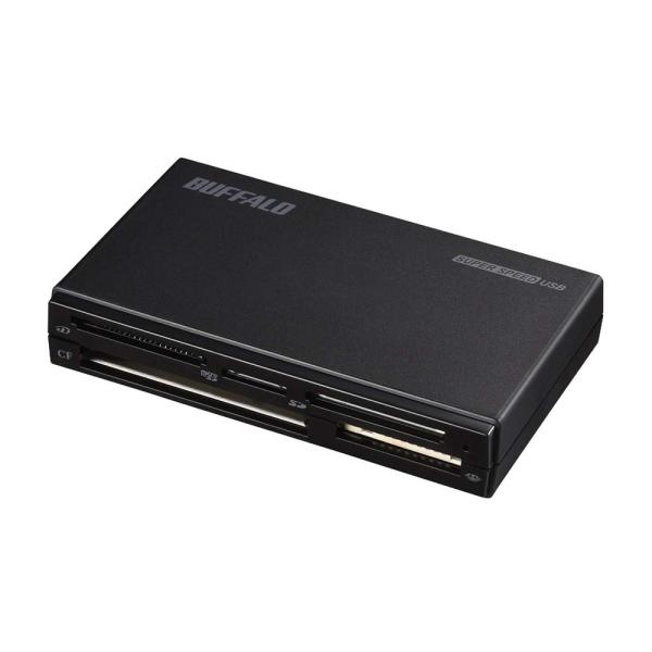 他サイト： バッファロー BUFFALO USB3.0 マルチカードリーダー ハイエンドモデル ブラックの商品画像