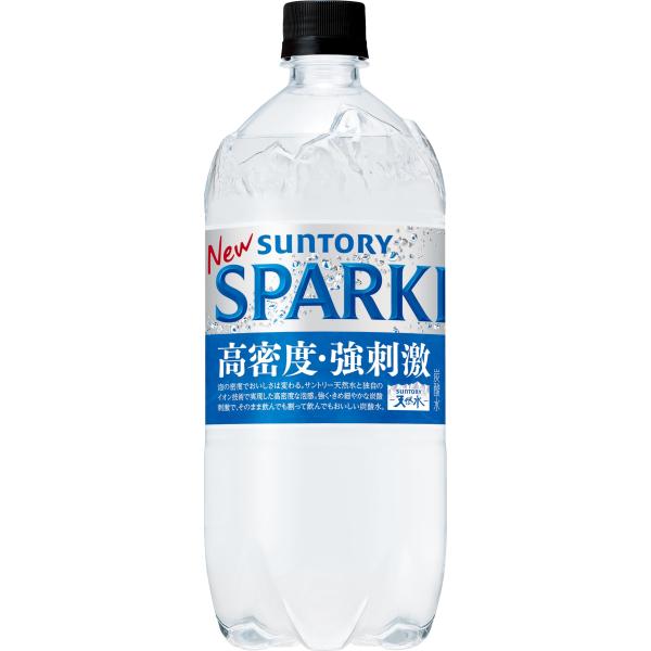 他サイト： サントリー 天然水 SPARKLING 炭酸水 1050ml ×12本の商品画像