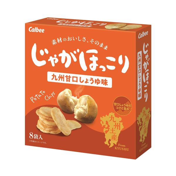 他サイト： 大邦物産 じゃがほっこり九州甘口しょうゆ味 8袋の商品画像