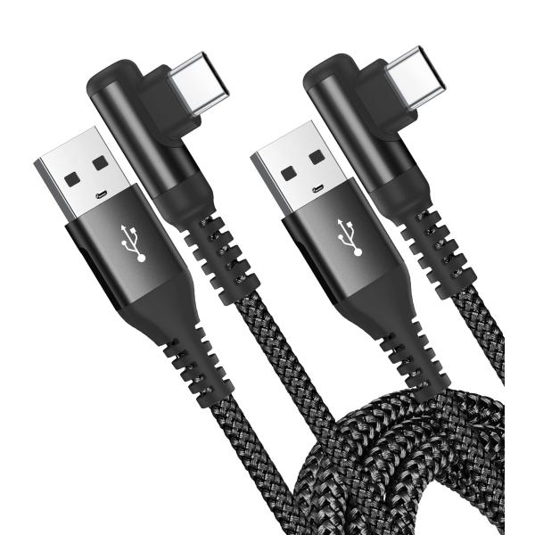USB Type C ケーブル L字【3M/2本セット】急速充電 タイプc ケーブル 【PD&amp;amp;amp;amp;amp;amp;amp;amp;amp;amp;amp;amp;amp;amp;amp;amp;amp;QC3.0