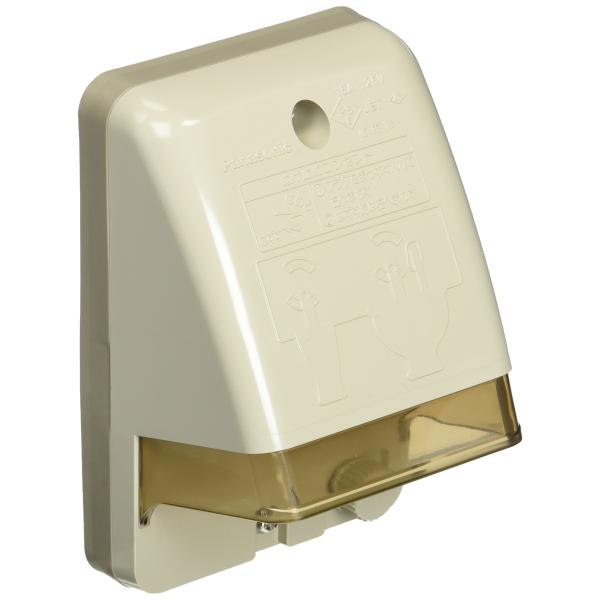 他サイト： パナソニック(Panasonic) フル接地防水コンセント アースターミナル付 クリームの商品画像