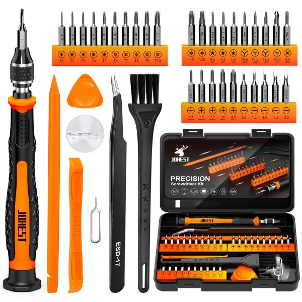 JOREST 38個精密ドライバーセット, DIY工具, 三角/Y型ネジ ドライバー