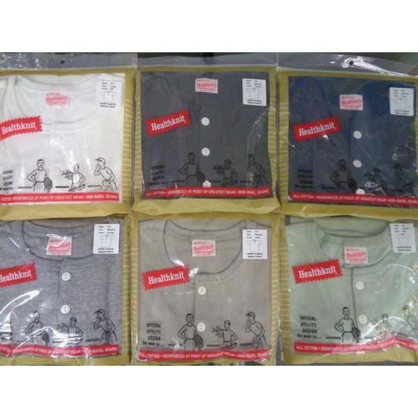送料無料！！ ヘルスニットHealthknit トンプキンス ヘンリーネック半袖Ｔシャツ ヘンリーネック ショートスリーブ半袖Tシャツ 212