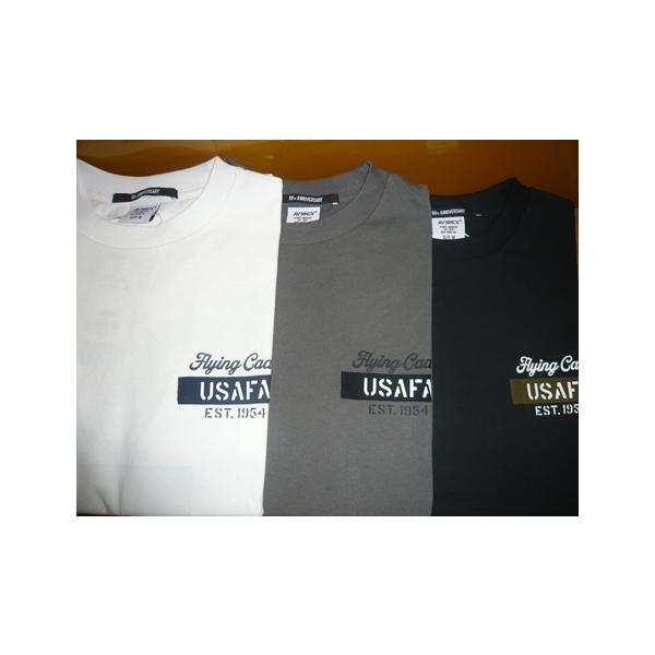 ＡＶＩＲＥＸアヴィレックス 783-5134011-010 -030 -401 CADET PATCH T-SHIRT カデット パッチ 半袖 Tシャツ プリント ミリタリー トップス