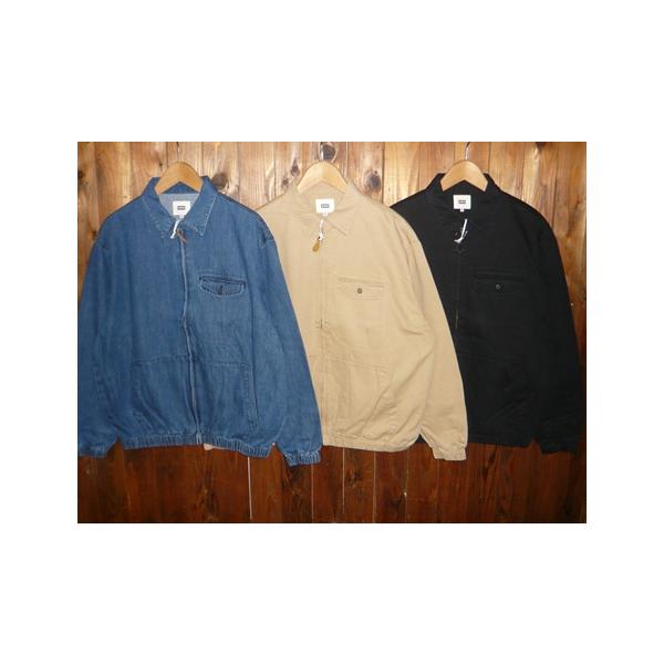 ＥＤＷＩＮエドウィン ET1144 -98 -116 -175 ZIP BLOUSON ジップ ブルゾン コットンツイル リラックスフィット 袖・裾ギャザー フラップ付きポケット 羽織り