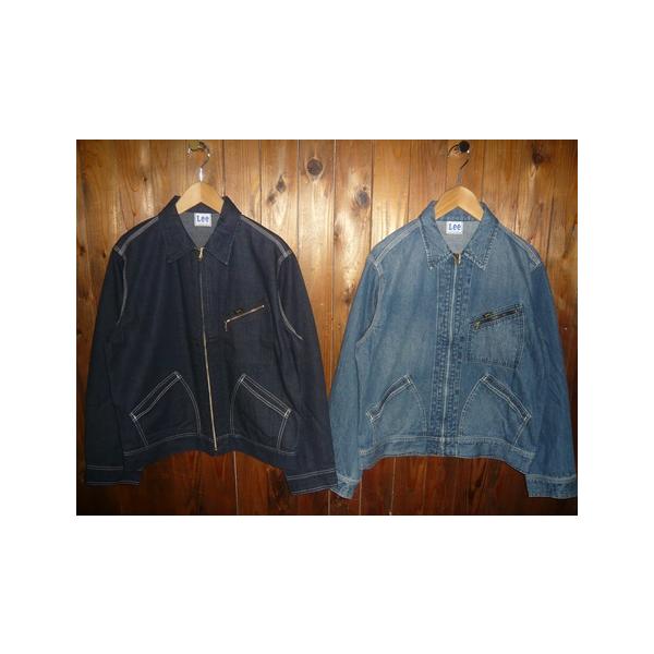 Ｌｅｅリー LM7238-100 -156 DUNGAREES 91B ZIPUP BLOUSON ダンガリーズ ジップアップ ブルゾン デニム ワーク ジャケット 綿100％ ライトアウター ユニ