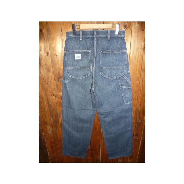 Ｌｅｅリー LM7288-336 DUNGAREES PAINTER PANTS ダンガリーズ ペインター パンツ ワークパンツ デニム ミッドインディゴブルー ハンマーループ ロゴ 綿 定番