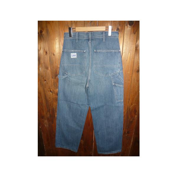 Ｌｅｅリー LM7288-356 DUNGAREES PAINTER PANTS ダンガリーズ ペインター パンツ ワークパンツ デニム ライトインディゴブルー 綿100％ 定番 ユニセックス