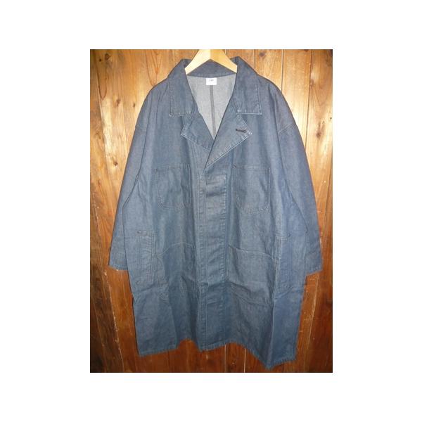 Ｌｅｅリー LM7312-100 WIDE SERVICE COAT ワイド サービス コート ジャケット ワークポケット デニム 綿100％ ワンウォッシュリンス ユニセックス