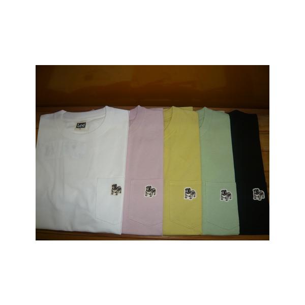 Ｌｅｅリー LT3190-118 -122 -129 -149 -175 BULLDOG WAPPEN S/S TEE ブルドッグ刺繍ワッペン 左胸ポケット 半袖 Ｔシャツ 綿素材 丸首 メンズ ユニセックス