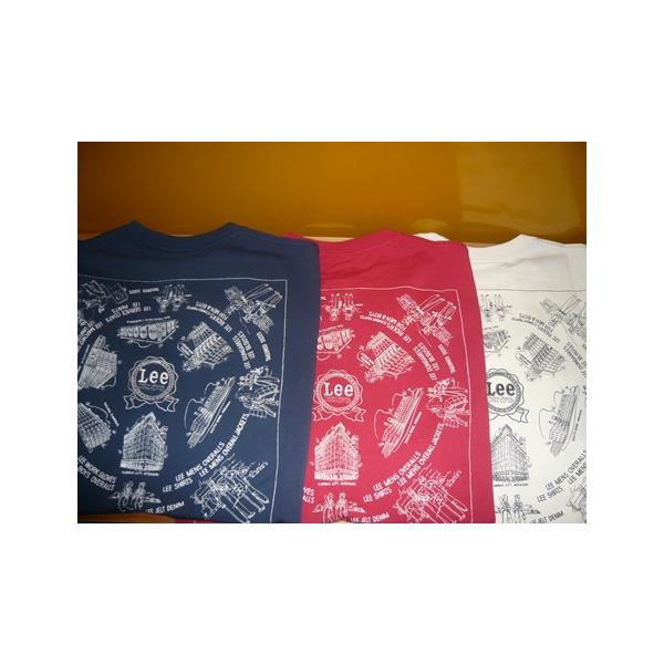 Ｌｅｅリー LT3194-104 -109 -157 BANDANA S/S TEE バンダナ柄 バックプリント 半袖 Ｔシャツ 左胸Leeロゴ刺繍 綿素材 丸首 ややルーズフィット ユニセックス
