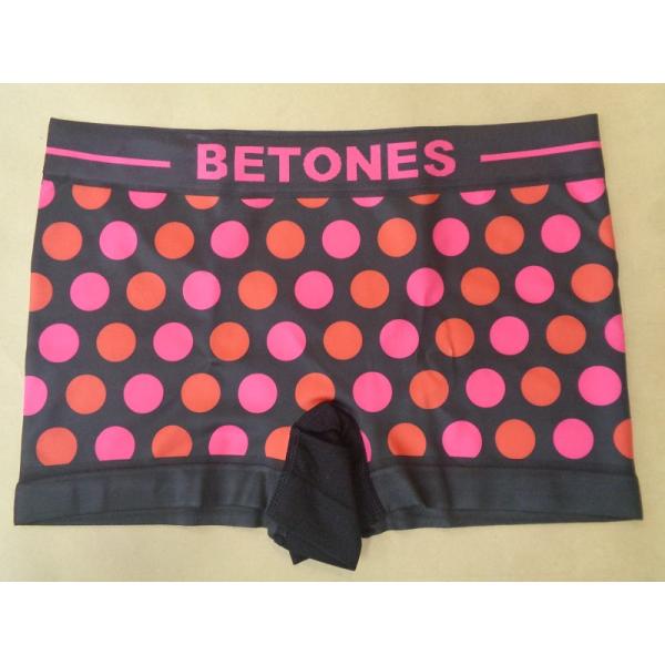 メール便のみ送料無料！！　BETONES ビトーンズ　メンズ ボクサーパンツ　バブル BUBBLE7　3-PINK×RED ピンク×レッド　TA007-3