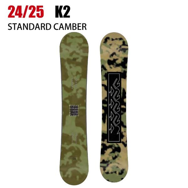 [商品名] 2024/2025 K2 STANDARD CAMBER[サイズ] 147/152/155/158[カテゴリ] オールラウンド/フリースタイル/カービング/フリーライド