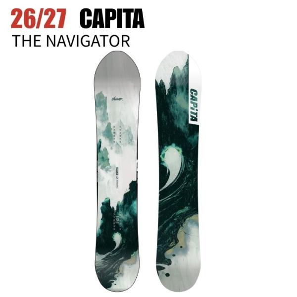 [Release date: December 1, 2026][商品名] 2026/2027 CAPITA THE NAVIGATOR[サイズ] 155/158/161/164/167[カテゴリ] パウダー/オールラウンド/フリースタイル...