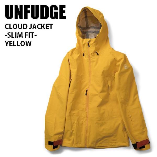 unfudgeアンファッジ クラウドジャケット イエロー S UNFUDGE