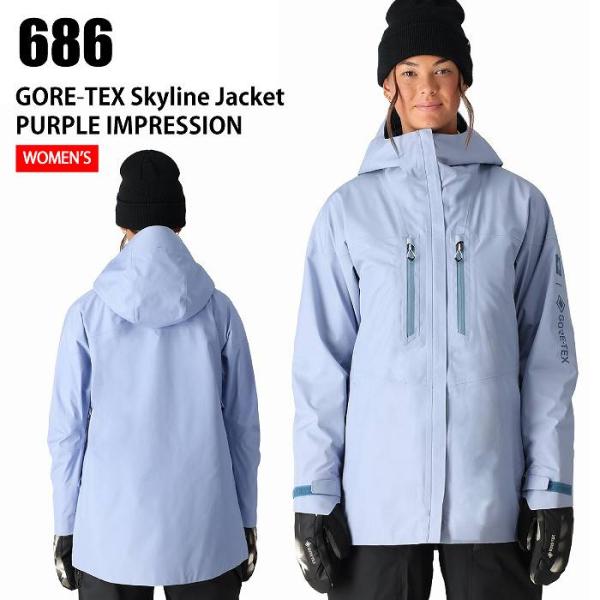 【686 ロクハチ】スノーボードウェア ゴアテックス 良品 レディース stadiummorispo_00302012525834