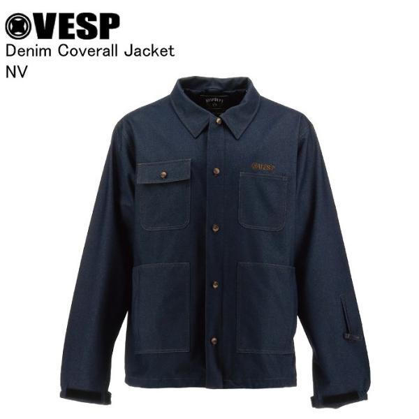 VESP ベスプ VPMJ1071 Denim Coverall Jacket NV スノーボード ウェア