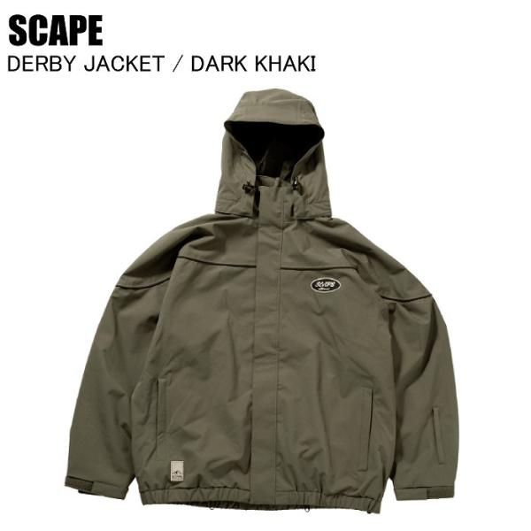 SCAPE（エスケープ） DERBY JACKET ダービージャケット DARK KHAKI