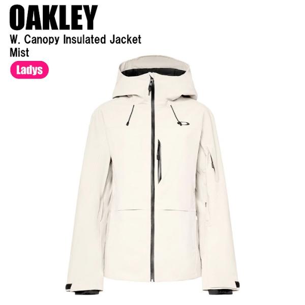 OAKLEY オークリー FOA500824 W. CANOPY INSULATED JACKET MIST スキー スノーボード ウェア ジャケット レディース OAKLEY オークリー FOA500824 W. CANOPY INSULATED JACKET MIST スキー