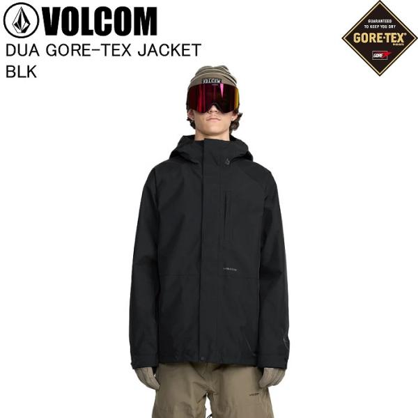 ［新品未使用]スノーボードウェアジャケット ボルコム黒 ボルコム(VOLCOM) スノーボードウェア ジャケット GORE-TEX JACKET