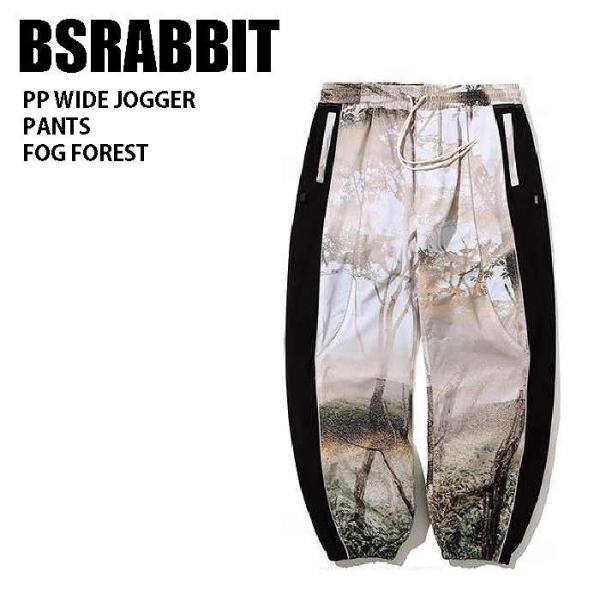 BSRABBIT ビエスラビット ウェア PP WIDE JOGGER PANTS 23-24 FOG FOREST メンズ レディース パンツ スノーボード 韓国 BSRABBIT ビエスラビット ウェア PP WIDE JOGGER PANTS 23-24 FOG