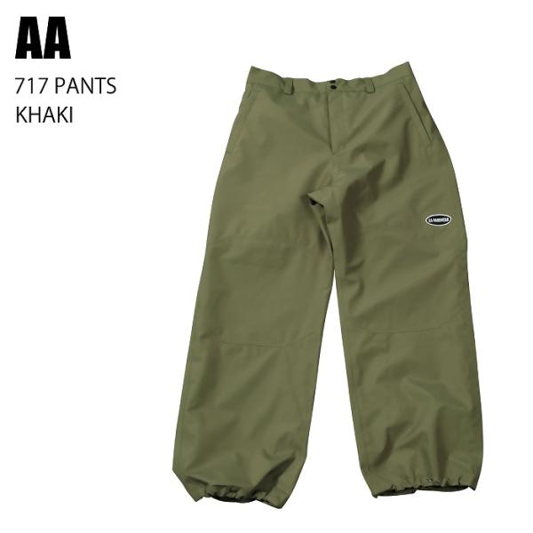 AA ダブルエー ウェア 717 PANTS 23-24 KHAKI メンズ パンツ