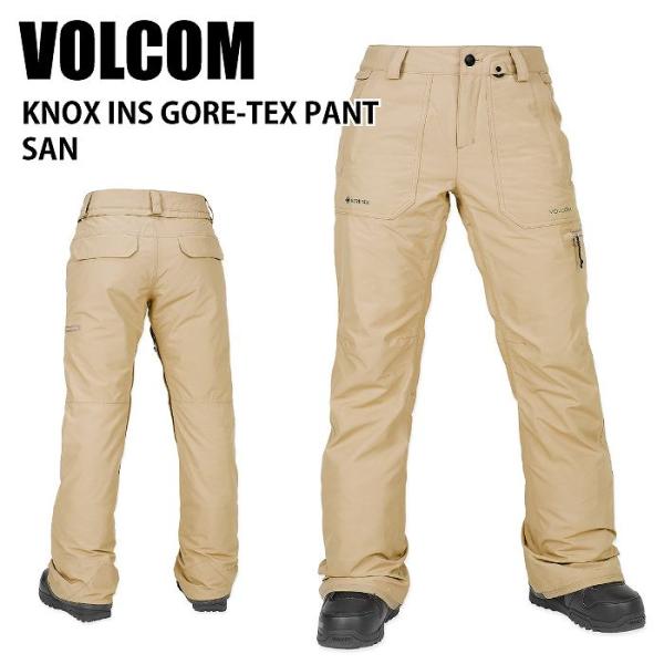 VOLCOM ボルコム KNOX INS GORE-TEX PANT SAN 24-25 ウエア レディース パンツ スキー スノーボード ゴア 防水  H1252501 VOLCOM ボルコム KNOX INS GORE-TEX PANT SAN 24-25 ウエア レディース