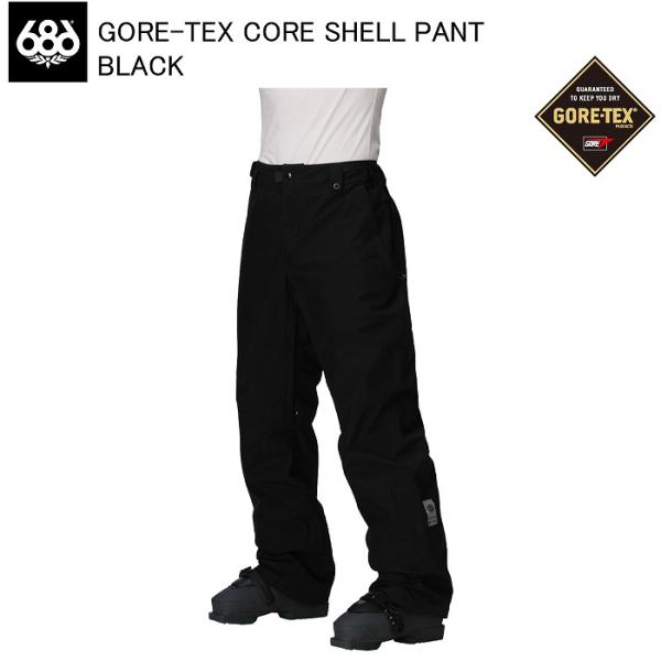 686 シックスエイトシックス M5WN233 GORE-TEX CORE SHELL PANT BLACK