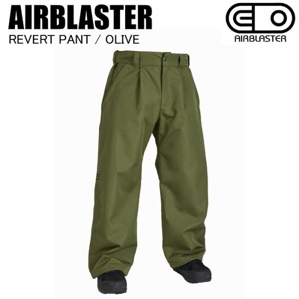 AIRBLASTER エアブラスター AB26MPNT_1054 REVERT PANT OLIVE スノーボードウェア パンツ エアブラ 25-26モデル スノボ AIRBLASTER エアブラスター AB26MPNT_1054 REVERT PANT OLIVE