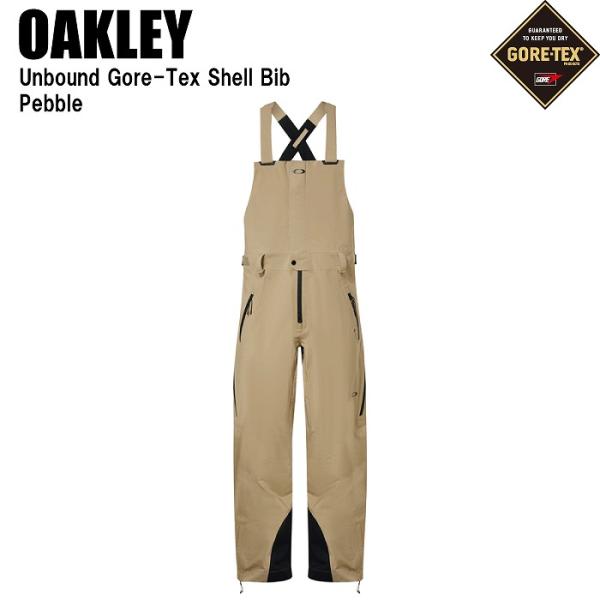 OAKLEY オークリー FOA406113 UNBOUND GORE-TEX SHELL BIB PEBBLE