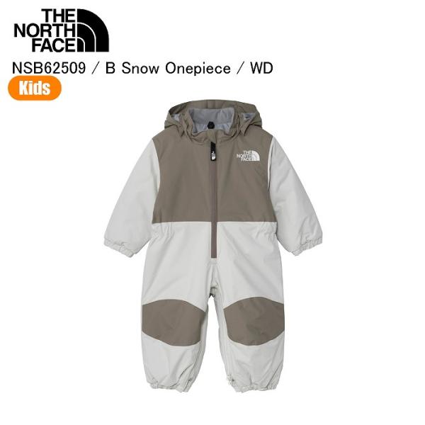 ノースフェイス　ジュニアスノーウェア　 セット THE NORTH FACE ノースフェイス NSB62509 B Snow Onepiece WD スキー