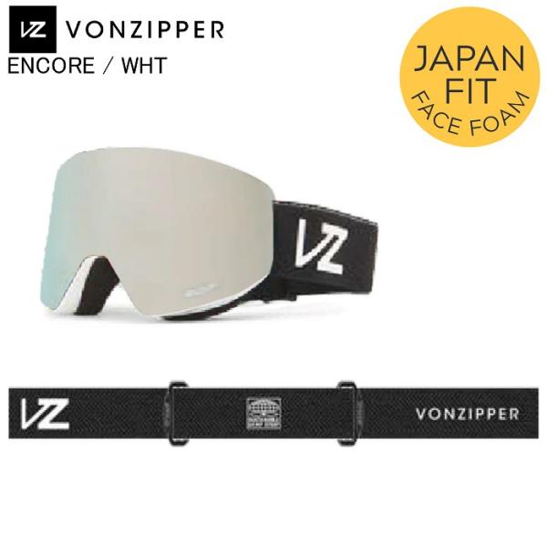 新品 ボンジッパー アンコール ゴーグル ミラーレンズ スキー スノーボード VONZIPPER ボンジッパー ENCORE アンコール WHT BF21M705 スキー