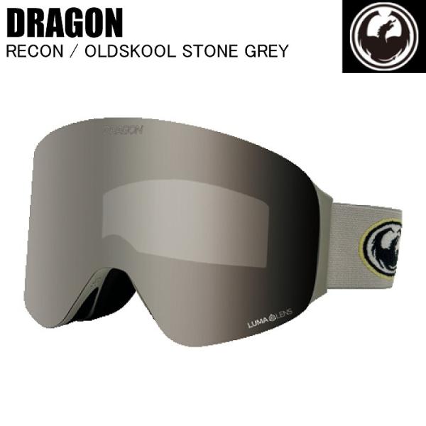 DRAGON ドラゴン RECON リーコン OLDSKOOL STONE LL PH J.SILVER ION W04 スノーボード ゴーグル 調光レンズ ジャパンフィットST