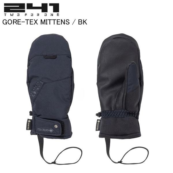 241 トゥーフォーワン MB8301 241-GORE-TEX MITTENS BK ゴアテックス