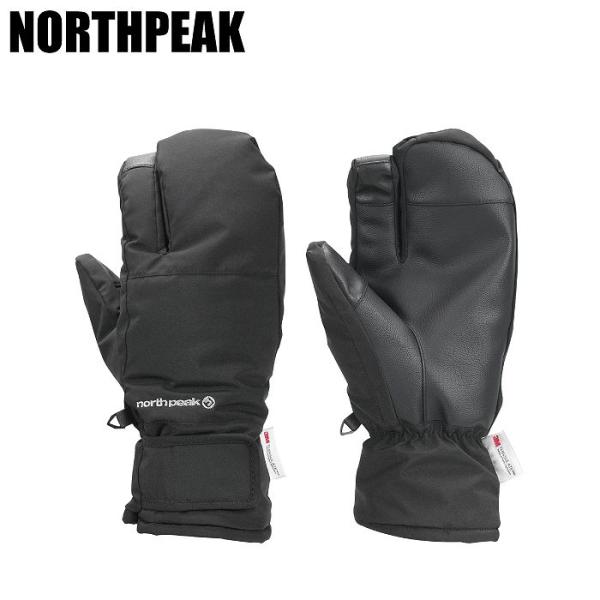 NORTHPEAK ノースピーク NP-4157 GLOVES(トリカ゛ー) BK スキー スノーボード グローブ 手袋 トリガーST