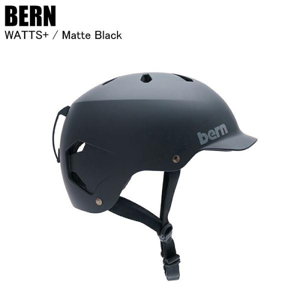 ヘルメット界のトレンドでもあるオリジナルバイザースタイルを取り入れたBERN定番のヘルメット！最高の通気性と弾力性を同時に実現させたbern独自素材のヘルメットです。別売りのウィンターアクセサリーを購入するとオールシーズン着用できます。イン...