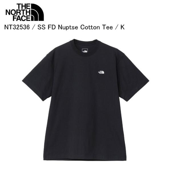 THE NORTH FACE ノースフェイス NT32536 S/S FD Nuptse Cotton Tee K Tシャツ ティーシャツ 半袖 ノースフェイスTシャツST