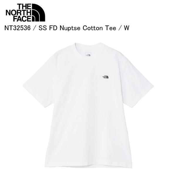 THE NORTH FACE ノースフェイス NT32536 S/S FD Nuptse Cotton Tee W Tシャツ ティーシャツ 半袖 ノースフェイスTシャツST