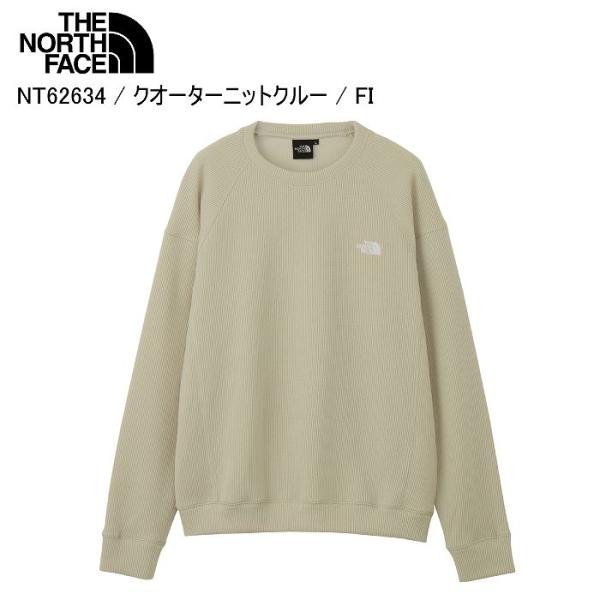 THE NORTH FACE ノースフェイス NT62634 Quarterknit Crew クォーターニットクルー FI スウェット トレーナー クルーST