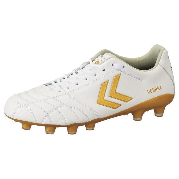 Hummel サッカースパイク ホワイト/ゴールド HUMMEL ヒュンメル ヴォラート3 PRO HAS1244R.1038 ホワイト×ゴールド