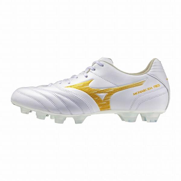 MIZUNO ミズノ モナルシーダ ネオ3 SW(ホワイト×ゴールド) P1GA262450 サッカー スパイク スーパーワイド MONARCIDAST