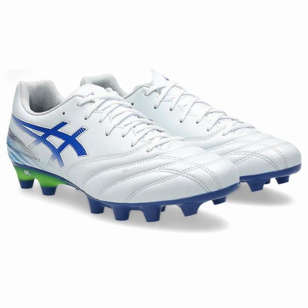 ASICS アシックス DS LIGHT PRO WIDE(ホワイト×ブルー) 1103A122 100 サッカー スパイク ワイド DSライト プロST