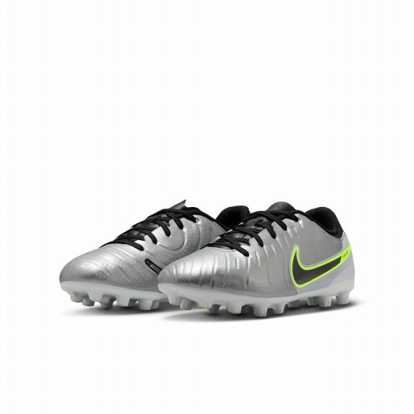 NIKE ナイキ JR LEGEND 10 ACADEMY HG(シルバー×ブラック) DV4349 001 サッカー ジュニアスパイクST