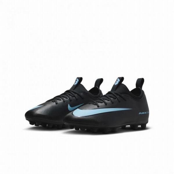 Nike Air Zoom スパイクシューズ ブラック　タティスjrモデル NIKE（ナイキ） JR ZOOM ヴェイパー 16 ACADEMY HG(ブラック×サックス